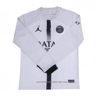 Camiseta 2ª Paris Saint-Germain Manga Larga 2022-2023