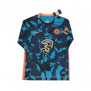 Camiseta 3ª Chelsea Manga Larga 2021-2022