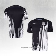 Camiseta de Entrenamiento Corinthians 2022 Negro y Blanco