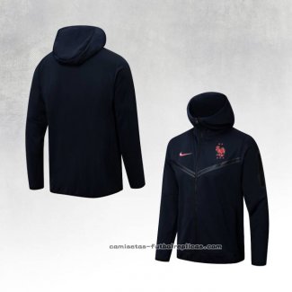 Chaqueta con Capucha del Francia 2022-2023 Azul