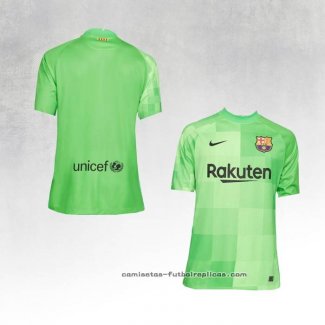 Camiseta Barcelona Portero 2021-2022 Verde