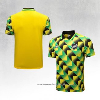 Camiseta Polo del Arsenal 2022-2023 Negro y Verde