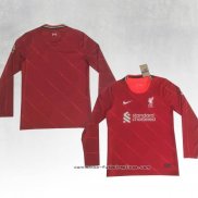 Camiseta 1ª Liverpool Manga Larga 2021-2022