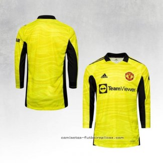 Camiseta 1ª Manchester United Portero Manga Larga 2021-2022