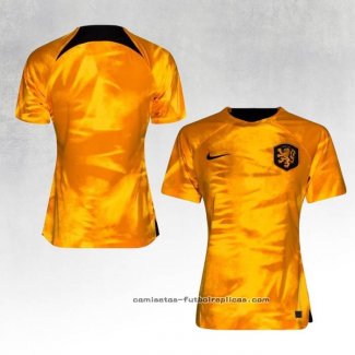 Camiseta 1ª Paises Bajos Mujer 2022