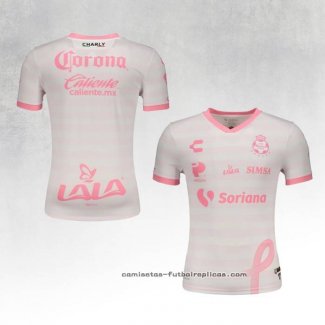 Camiseta Santos Laguna Octubre Rosa 2021 Tailandia