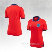 Camiseta 2ª Inglaterra Mujer 2022