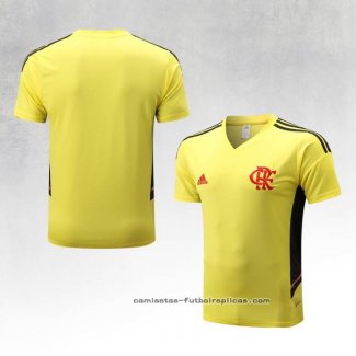 Camiseta de Entrenamiento Flamengo 2022-2023 Amarillo