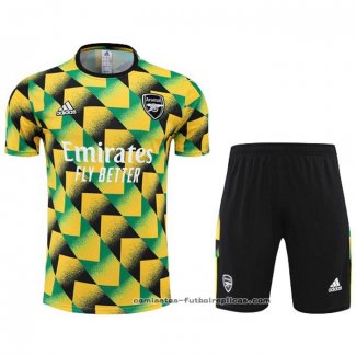 Chandal del Arsenal Manga Corta 2022-2023 Verde - Pantalon Corto