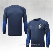 Chaqueta del Francia 2022-2023 Azul Oscuro