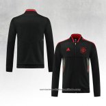 Chaqueta del Manchester United 2022-2023 Negro y Rojo