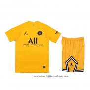 Camiseta Paris Saint-Germain Portero Nino 2021-2022 Amarillo