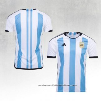 Camiseta 1ª Argentina 3 Estrellas 2022