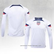 Camiseta 1ª Estados Unidos Manga Larga 2022