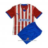 Camiseta 1ª Sporting de Gijon Nino 2022-2023