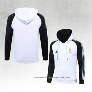 Chaqueta con Capucha del Argentina 2022-2023 Blanco