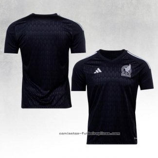 Camiseta Mexico Portero 2022 Negro