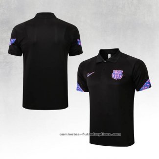 Camiseta Polo del Barcelona 2022-2023 Negro