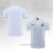 Camiseta Polo del Borussia Dortmund 2022-2023 Blanco y Verde