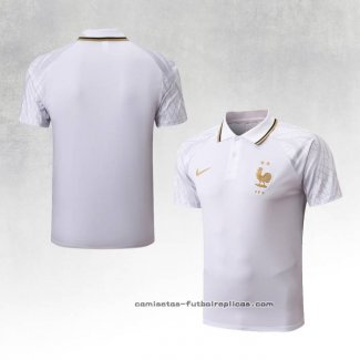 Camiseta Polo del Francia 2022-2023 Blanco