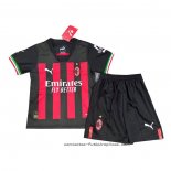 Camiseta 1ª AC Milan Nino 2022-2023