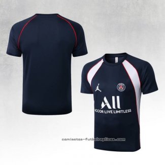 Camiseta de Entrenamiento Paris Saint-Germain Jordan 2022-2023 Azul