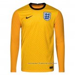 Camiseta Inglaterra Portero Manga Larga 2020-2021 Amarillo