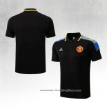 Camiseta Polo del Manchester United 2022-2023 Negro