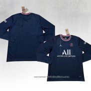 Camiseta 1ª Paris Saint-Germain Manga Larga 2021-2022