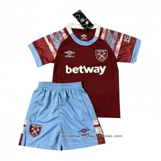 Camiseta 1ª West Ham Nino 2022-2023