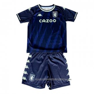 Camiseta 3ª Aston Villa Nino 2021-2022