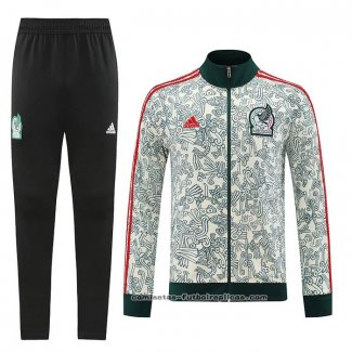 Chandal de Chaqueta del Mexico 2022-2023 Blanco