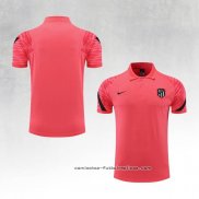 Camiseta Polo del Atletico Madrid 2022-2023 Rosa