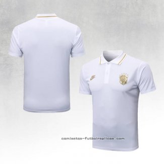 Camiseta Polo del Brasil 2022-2023 Blanco
