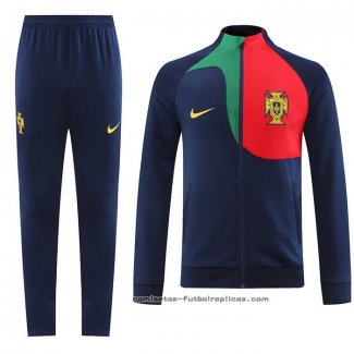 Chandal de Chaqueta del Portugal 2022-2023 Azul