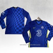 Camiseta 1ª Chelsea Manga Larga 2021-2022