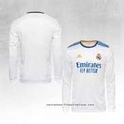 Camiseta 1ª Real Madrid Manga Larga 2021-2022