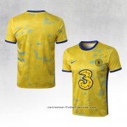 Camiseta de Entrenamiento Chelsea 2022-2023 Amarillo