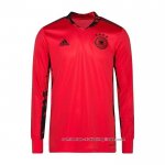 Camiseta Alemania Portero Manga Larga 2020 Rojo