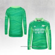 Camiseta Arsenal Portero Manga Larga 2021-2022 Verde