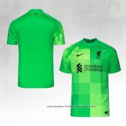 Camiseta Liverpool Portero 2021-2022 Verde