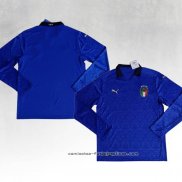 Camiseta 1ª Italia Manga Larga 2020-2021