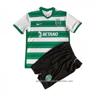 Camiseta 1ª Sporting Nino 2021-2022