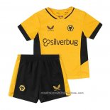 Camiseta 1ª Wolves Nino 2021-2022