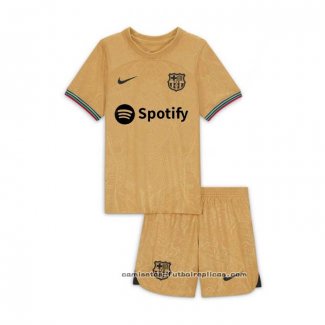 Camiseta 2ª Barcelona Nino 2022-2023