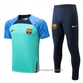 Chandal del Barcelona Manga Corta 2022-2023 Verde