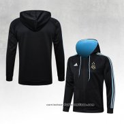 Chaqueta con Capucha del Argentina 2022-2023 Negro