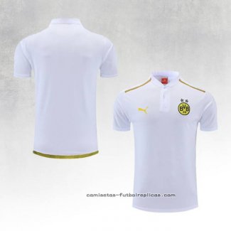 Camiseta Polo del Borussia Dortmund 2022-2023 Blanco