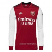 Camiseta 1ª Arsenal Manga Larga 2021-2022