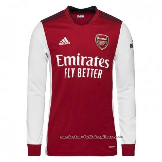 Camiseta 1ª Arsenal Manga Larga 2021-2022